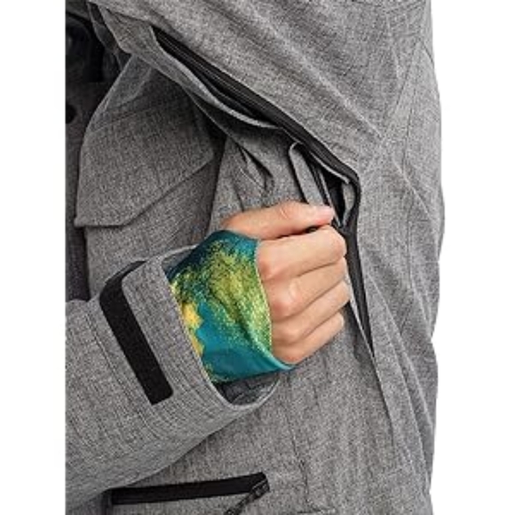 Burton Mens Covert Jacket, Bog Heather - Picture 4 of 9